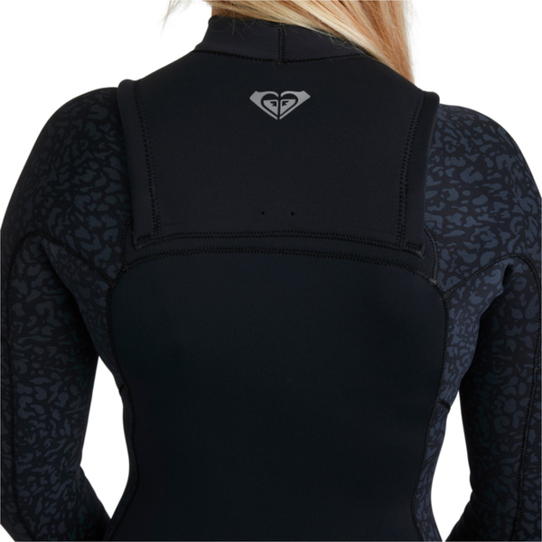 Roupa De Mergulho Feminina Roxy Swell Natural 5/4mm Chest Zip Modelo 26BW213510 - Estampa Animal - 2025